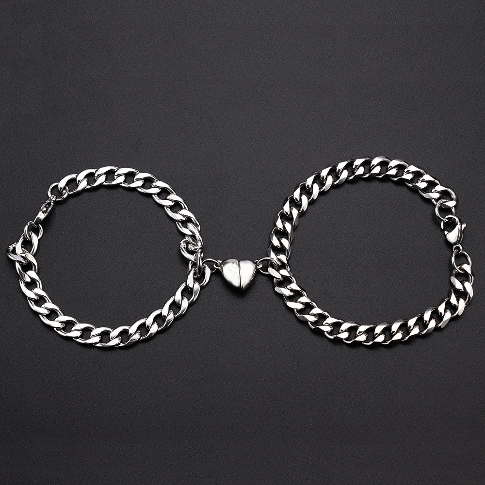Love Magnet Pair Bracelets