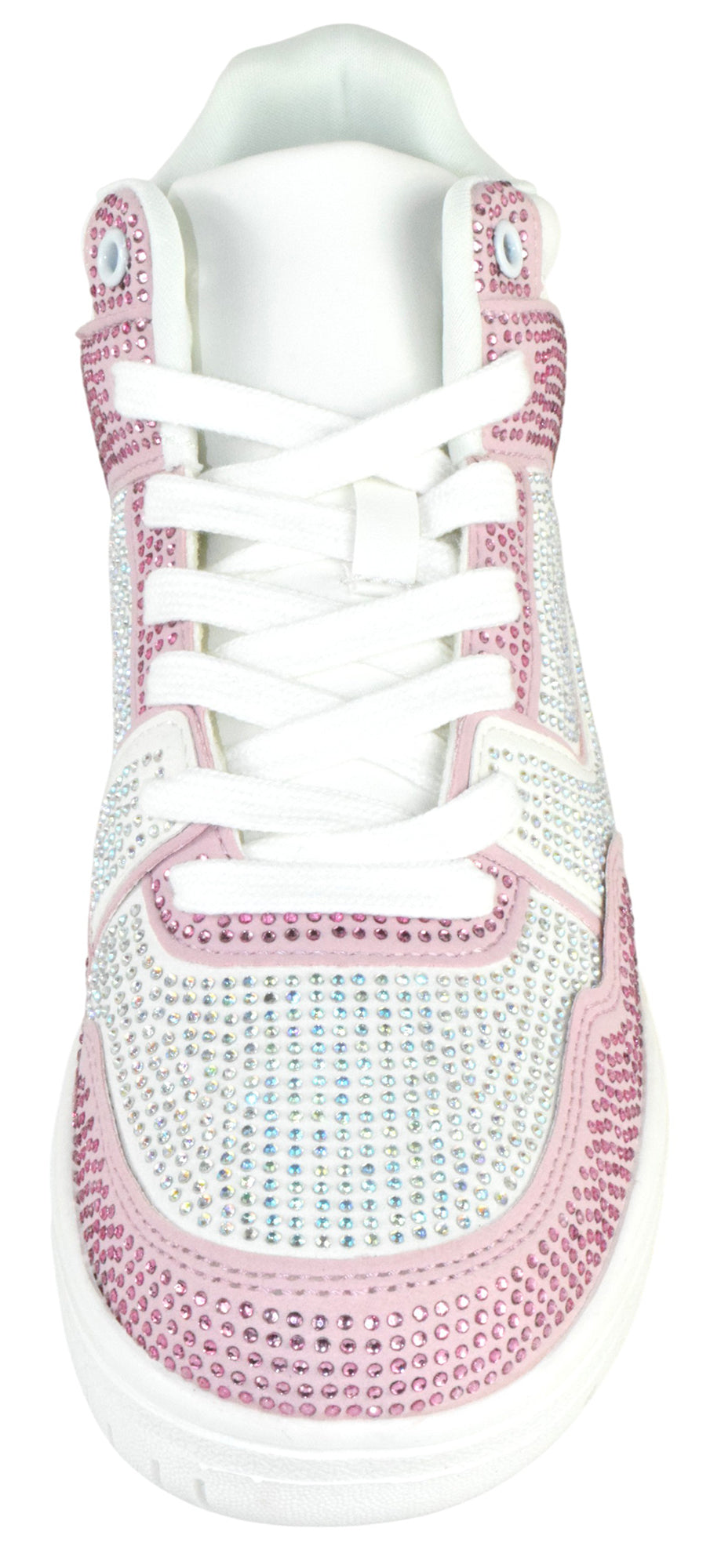 Womens Bling Bling Sneakers in Pink