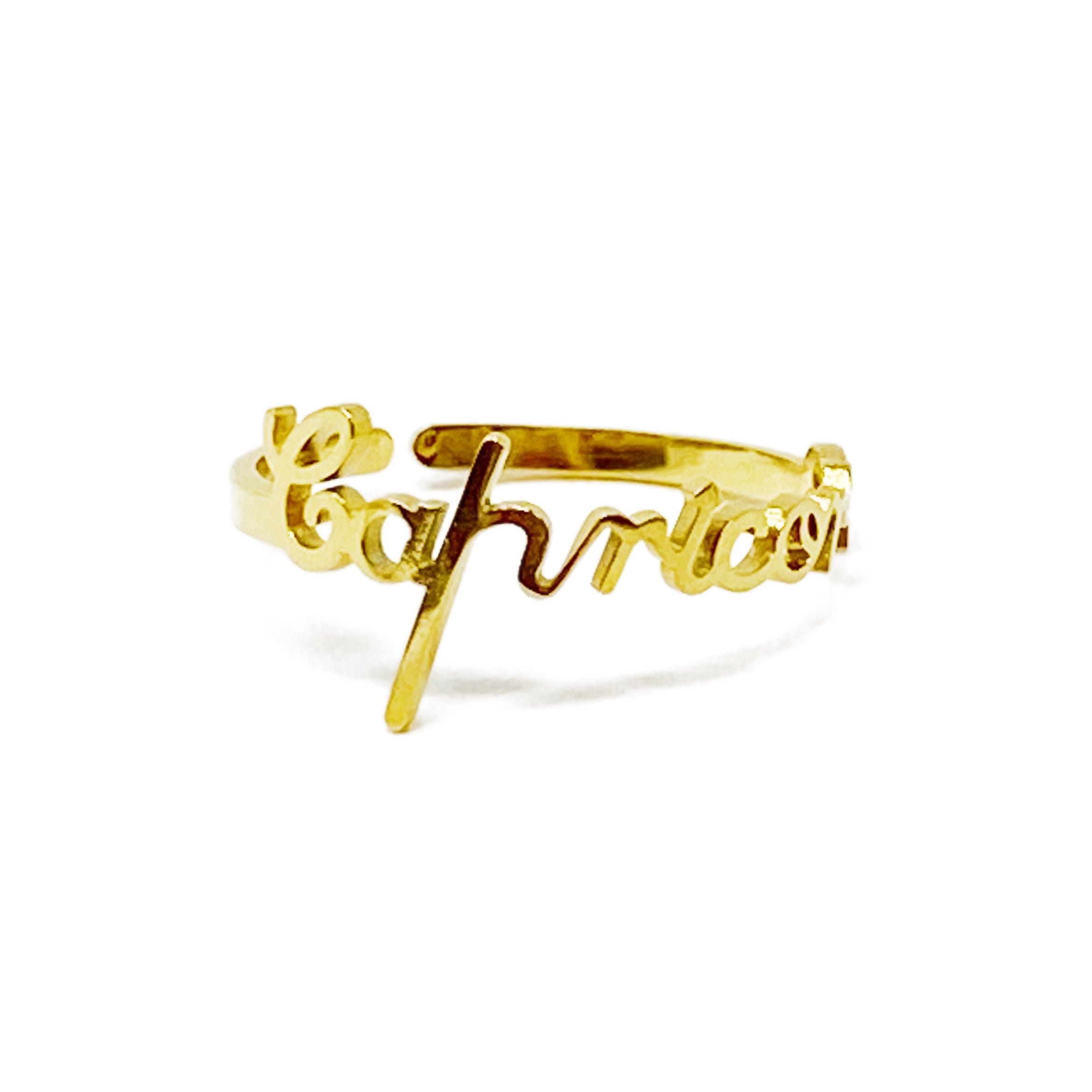 Zodiac Sign Adjustable Ring