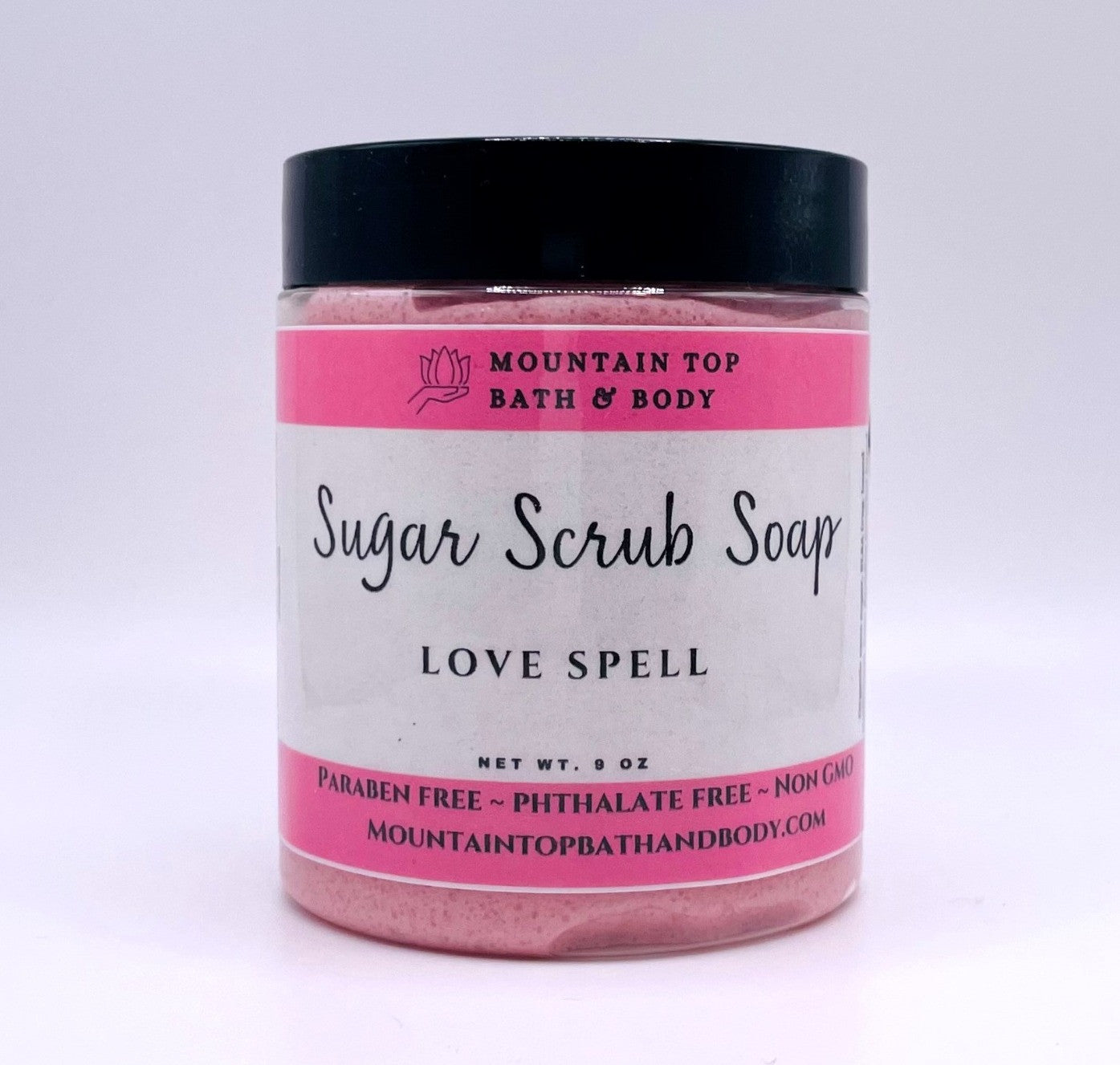 Sugar Scrub Soap in Love Spell